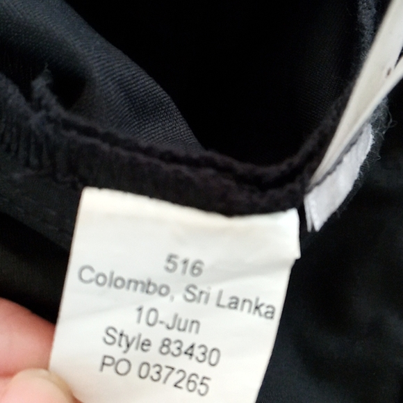 Lilly Pullitzer 8 Black Cotton Pant - Picture 11 of 11